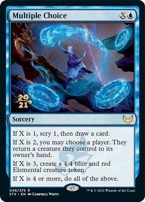Multiple Choice (48) [Prerelease Cards]