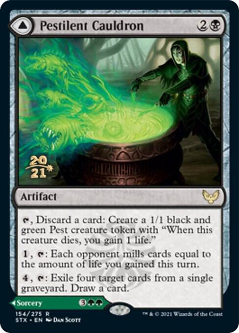 Pestilent Cauldron (154) [Prerelease Cards]