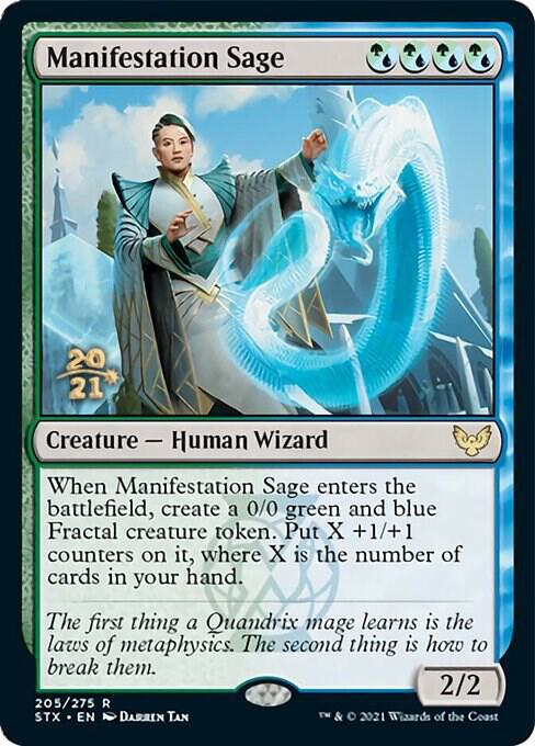 Manifestation Sage (205) [Prerelease Cards]