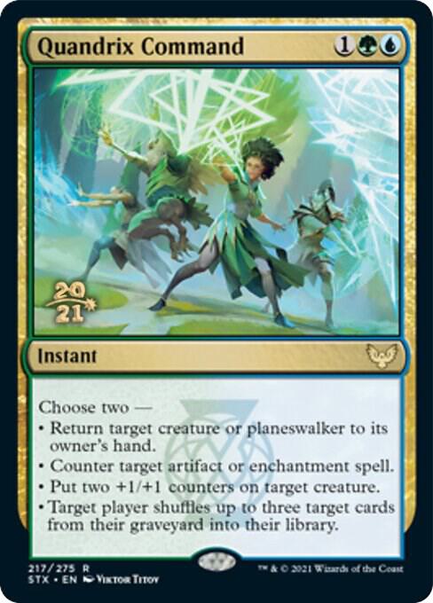 Quandrix Command (217) [Prerelease Cards]