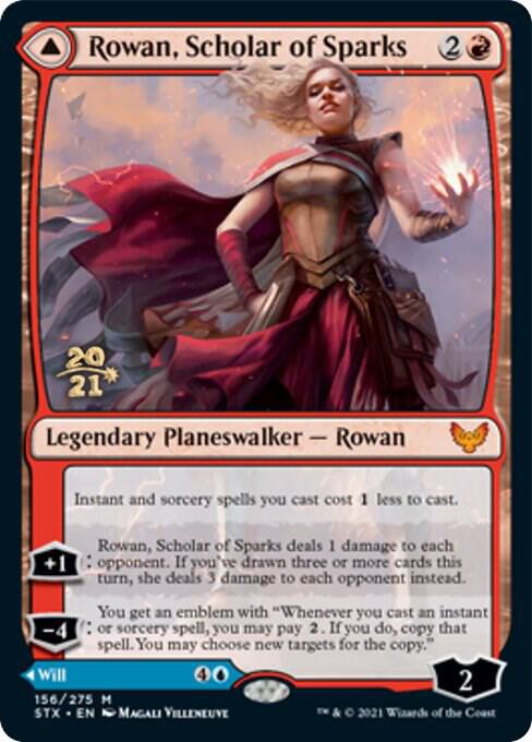 Rowan, Scholar of Sparks (156) [Prerelease Cards]