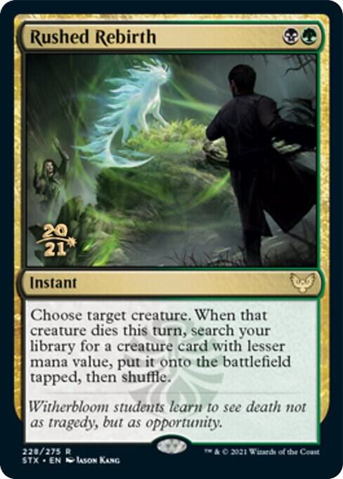 Rushed Rebirth (228) [Prerelease Cards]