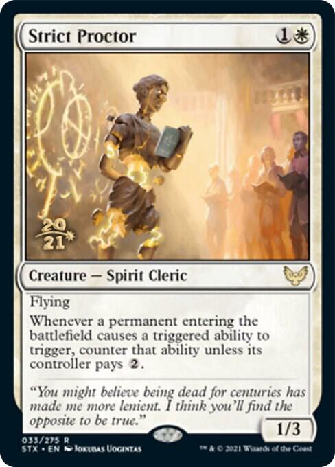 Strict Proctor (33) [Prerelease Cards]