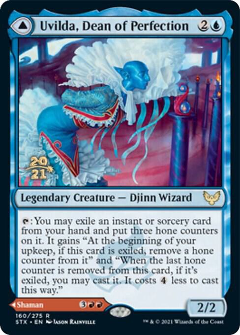 Uvilda, Dean of Perfection (160) [Prerelease Cards]