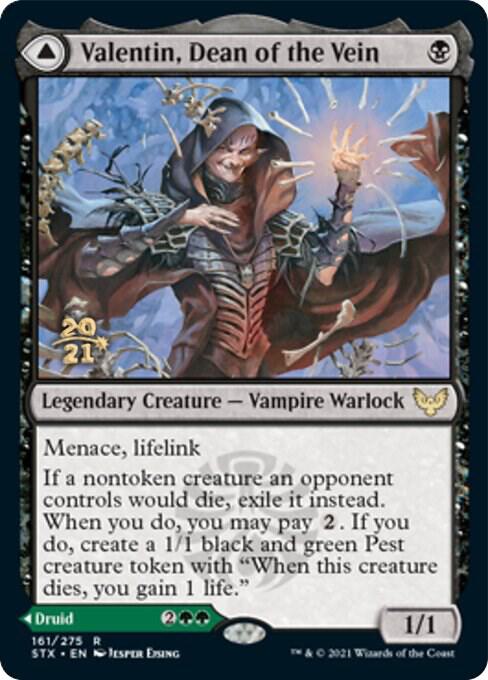 Valentin, Dean of the Vein (161) [Prerelease Cards]
