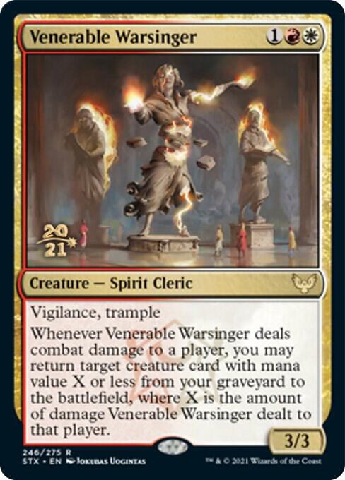 Venerable Warsinger (246) [Prerelease Cards]