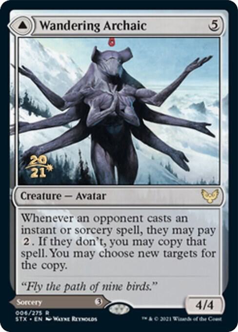 Wandering Archaic (6) [Prerelease Cards]