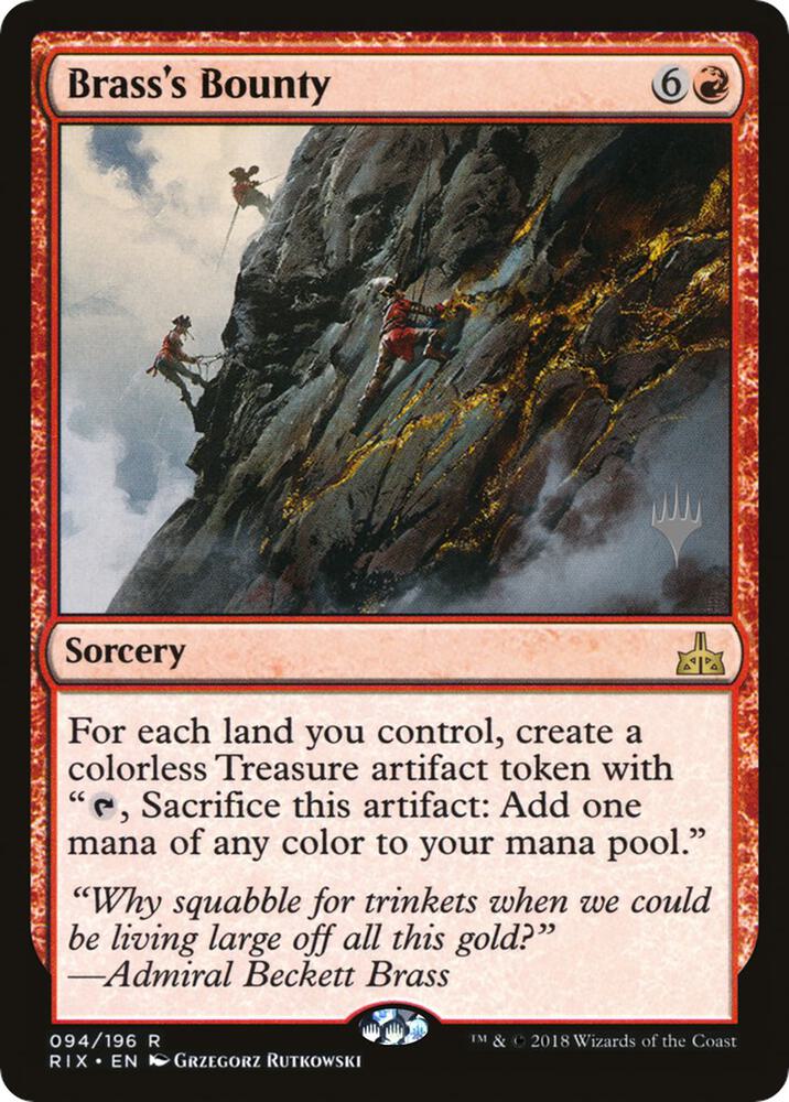 Brass's Bounty (94) [Strixhaven: School of Mages Promos]