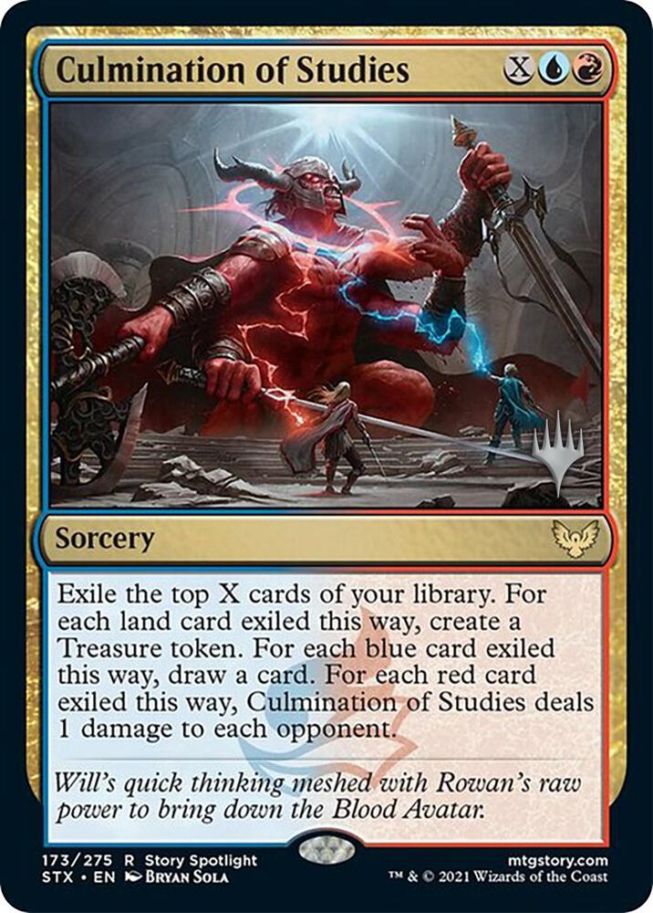 Culmination of Studies (173) [Strixhaven: School of Mages Promos]