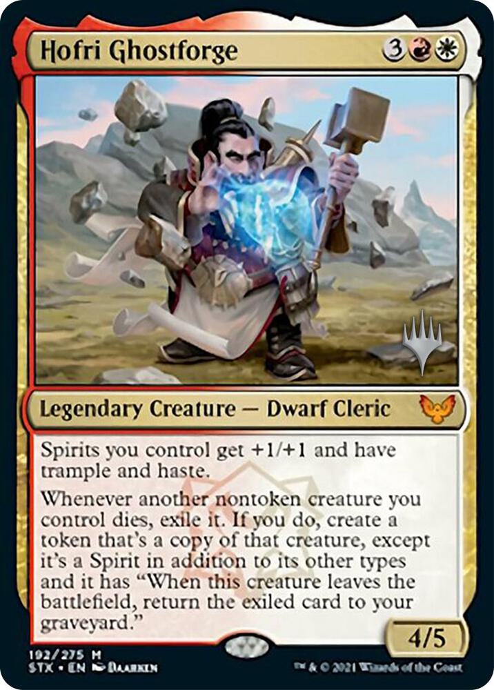 Hofri Ghostforge (192) [Strixhaven: School of Mages Promos]