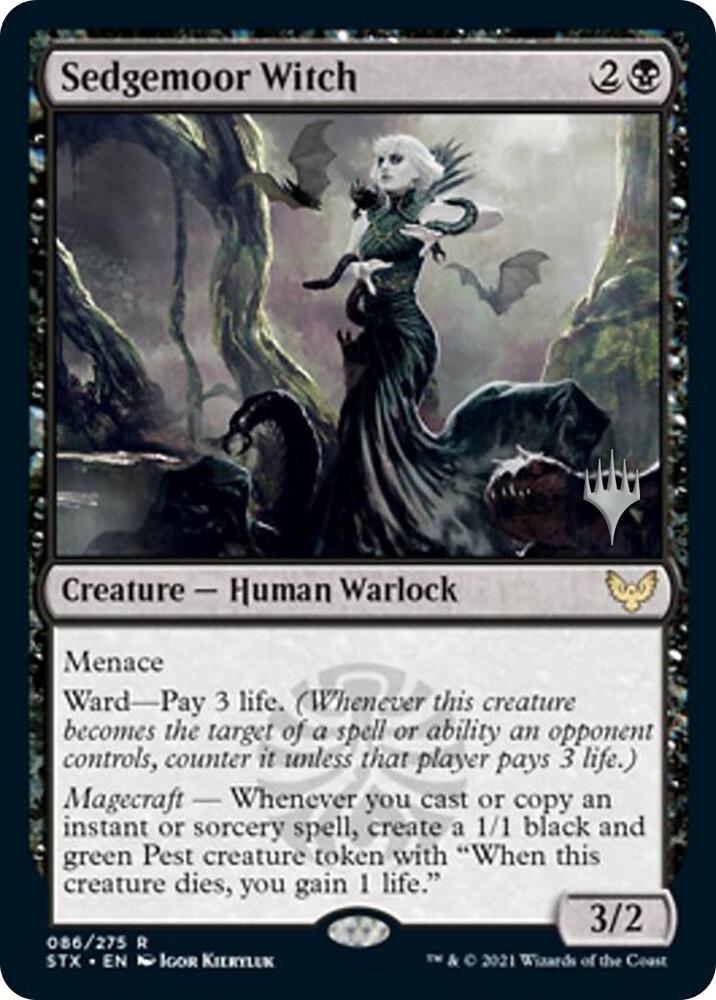 Sedgemoor Witch (86) [Strixhaven: School of Mages Promos]