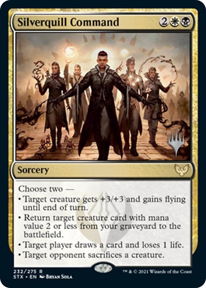 Silverquill Command (232) [Strixhaven: School of Mages Promos]