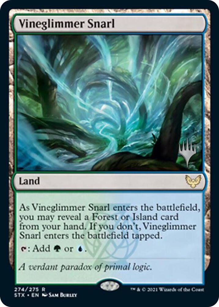 Vineglimmer Snarl (274) [Strixhaven: School of Mages Promos]