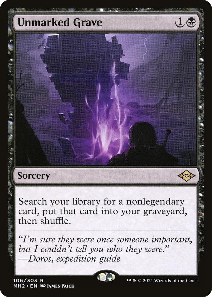 Unmarked Grave (106) [Modern Horizons 2]