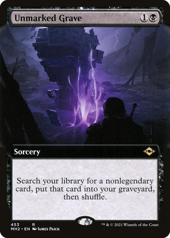 Unmarked Grave (Extended Art) (453) [Modern Horizons 2] [Extended Art]