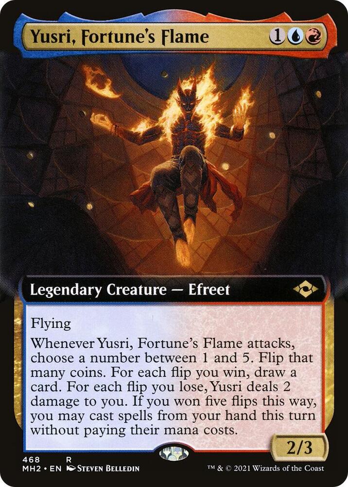 Yusri, Fortune's Flame (Extended Art) (468) [Modern Horizons 2] [Extended Art]