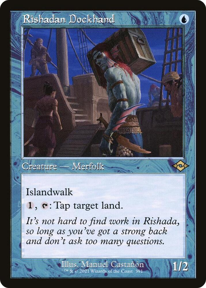 Rishadan Dockhand (Retro Frame) (391) [Modern Horizons 2]