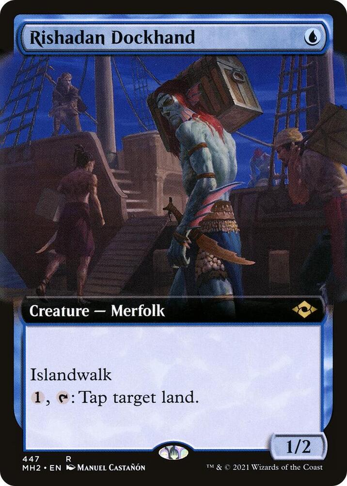 Rishadan Dockhand (Extended Art) (447) [Modern Horizons 2] [Extended Art]