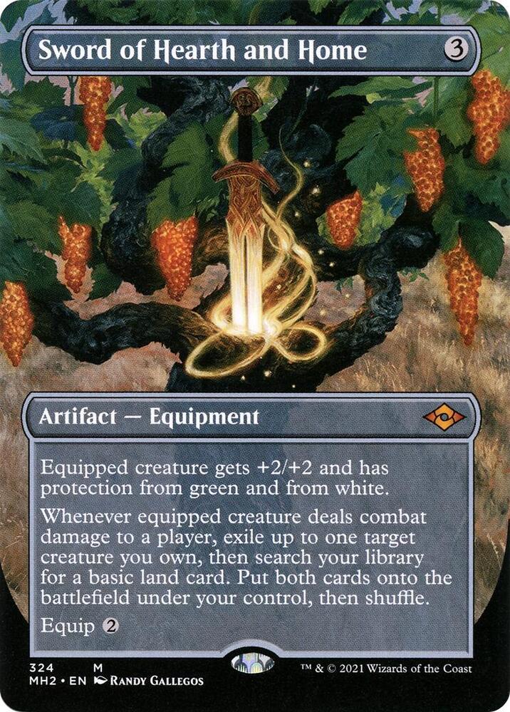 Sword of Hearth and Home (Borderless) (324) [Modern Horizons 2] [Borderless]