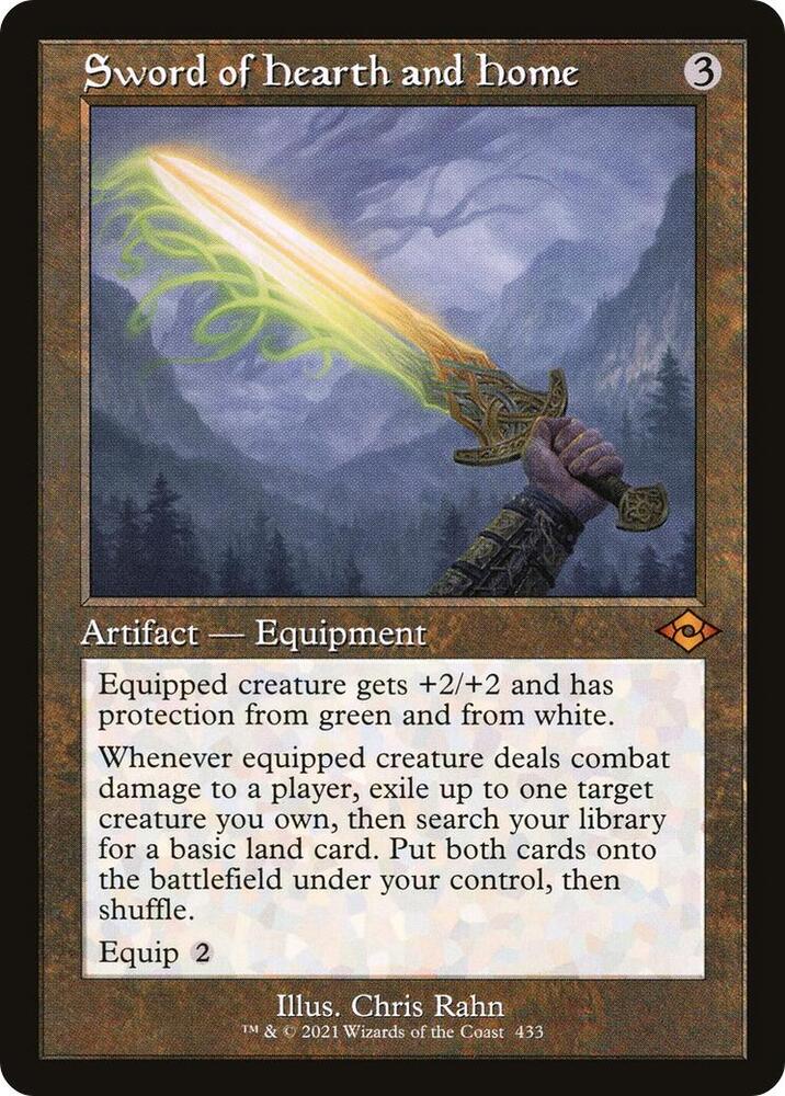 Sword of Hearth and Home (Retro Frame) (433) [Modern Horizons 2]