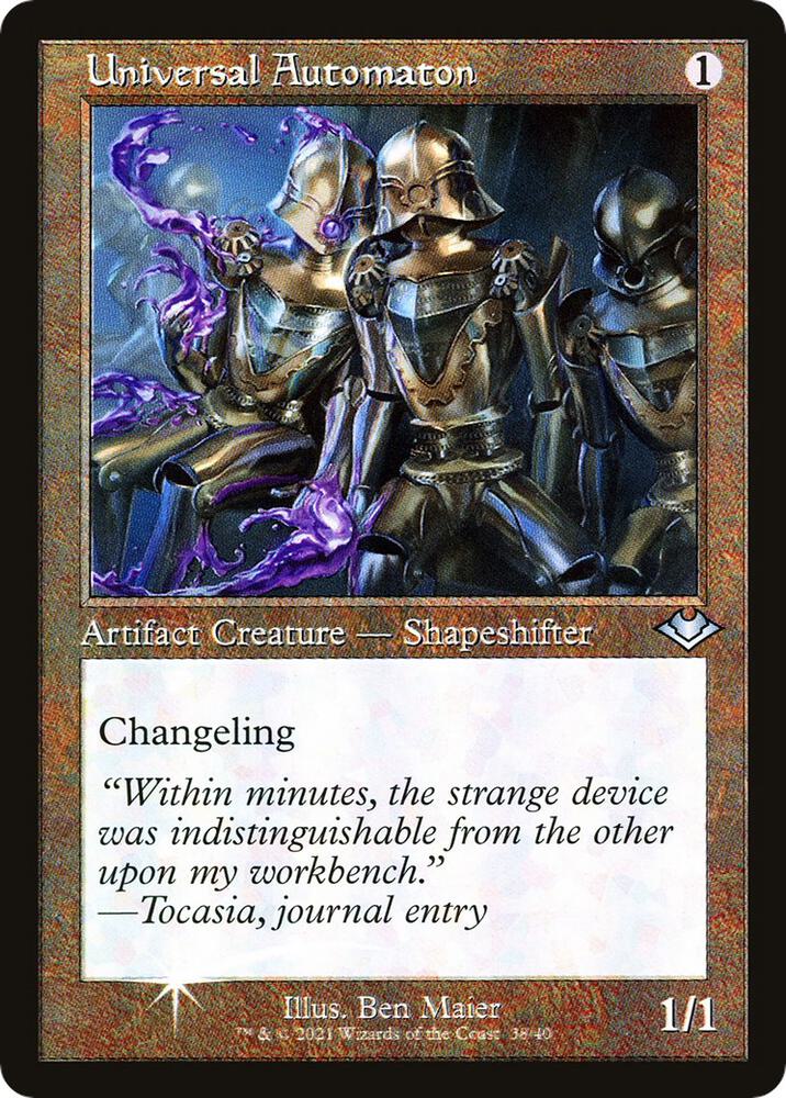 Universal Automaton (Retro Frame) (38) [Modern Horizons]