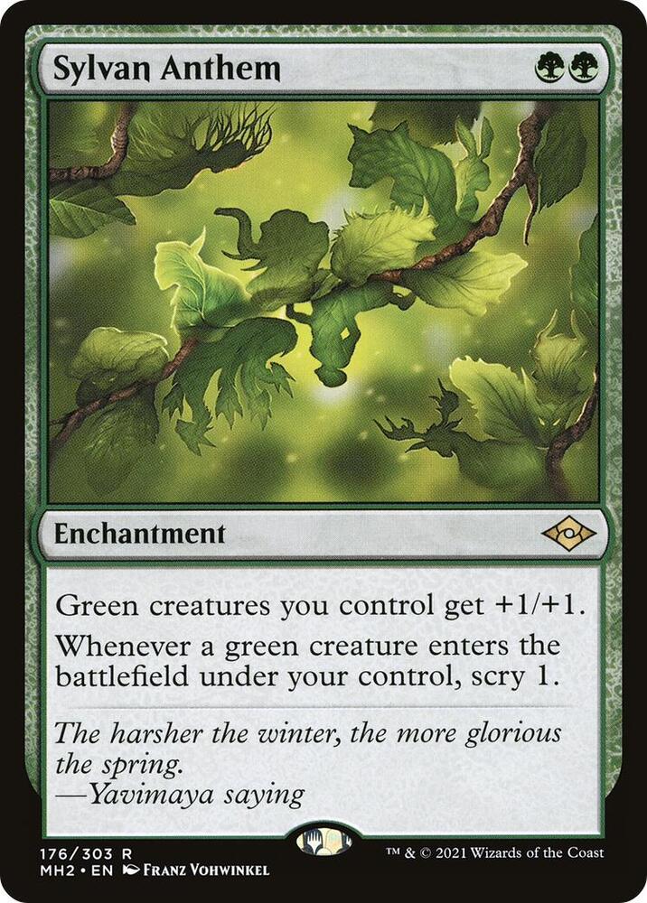 Sylvan Anthem (176) [Modern Horizons 2]