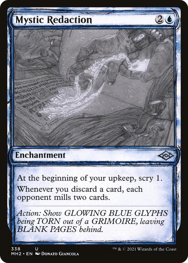 Mystic Redaction (Showcase) (338) [Modern Horizons 2] [Showcase]