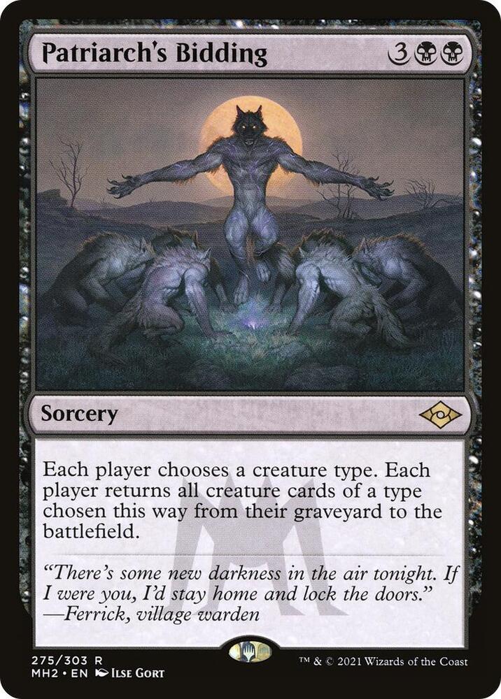 Patriarch's Bidding (275) [Modern Horizons 2]