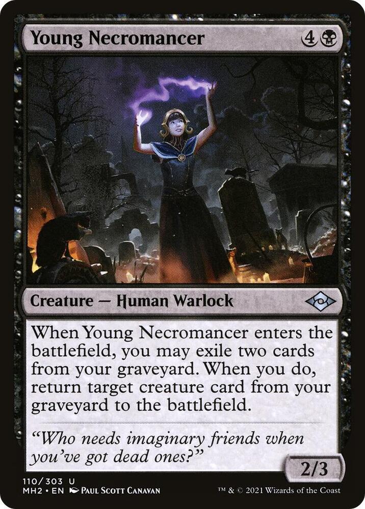 Young Necromancer (110) [Modern Horizons 2]