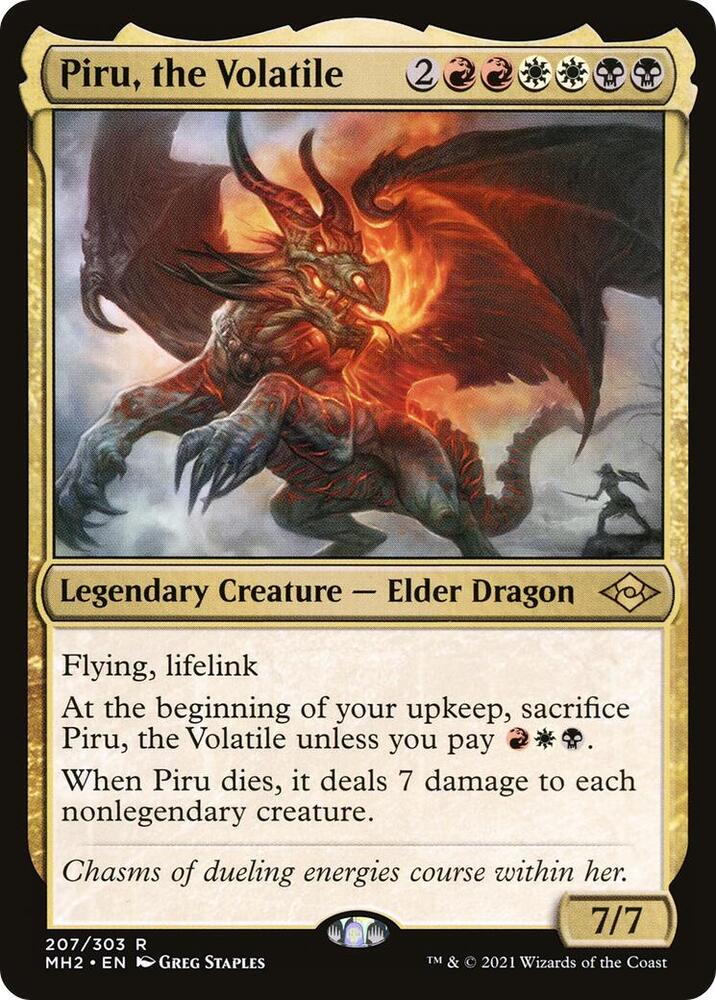 Piru, the Volatile (207) [Modern Horizons 2]