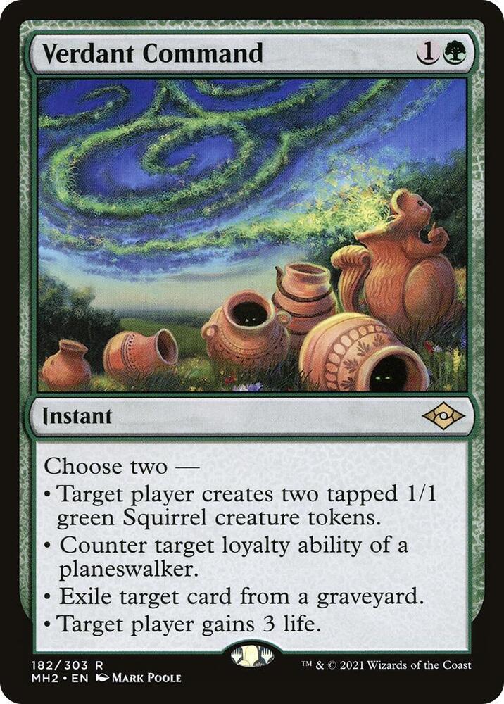 Verdant Command (182) [Modern Horizons 2]
