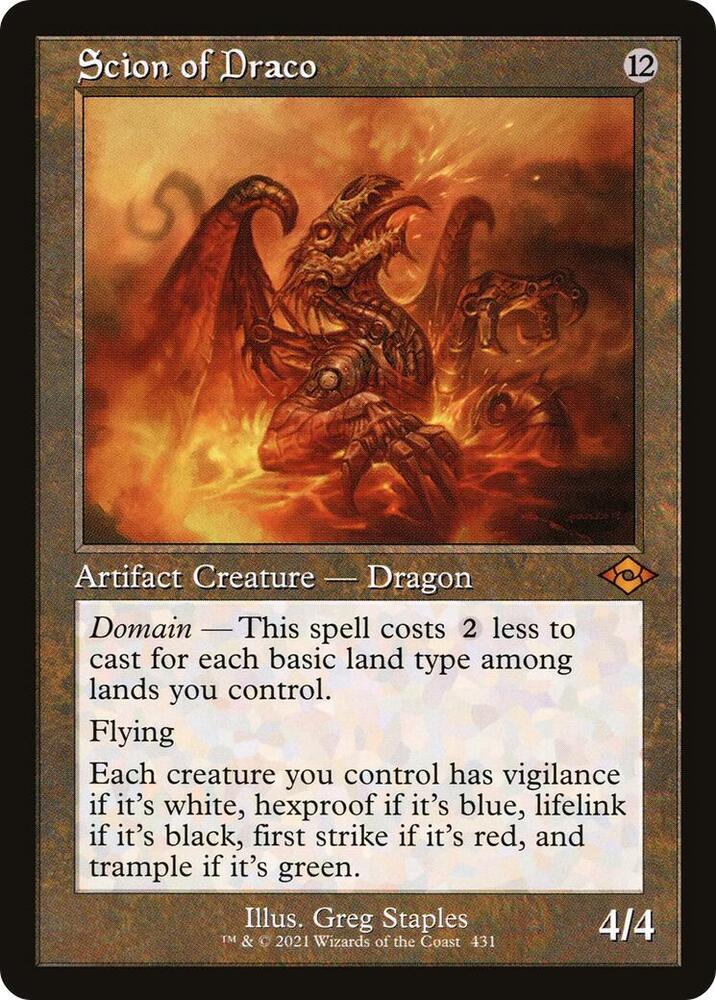 Scion of Draco (Retro Frame) (431) [Modern Horizons 2]