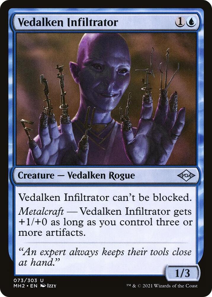 Vedalken Infiltrator (73) [Modern Horizons 2]