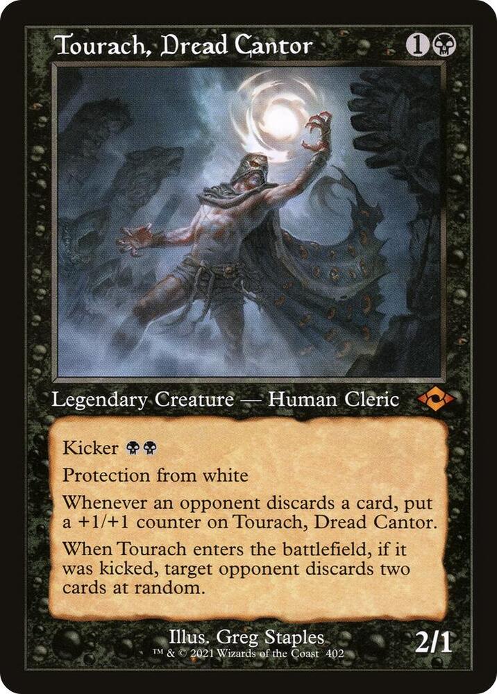 Tourach, Dread Cantor (Retro Frame) (402) [Modern Horizons 2]