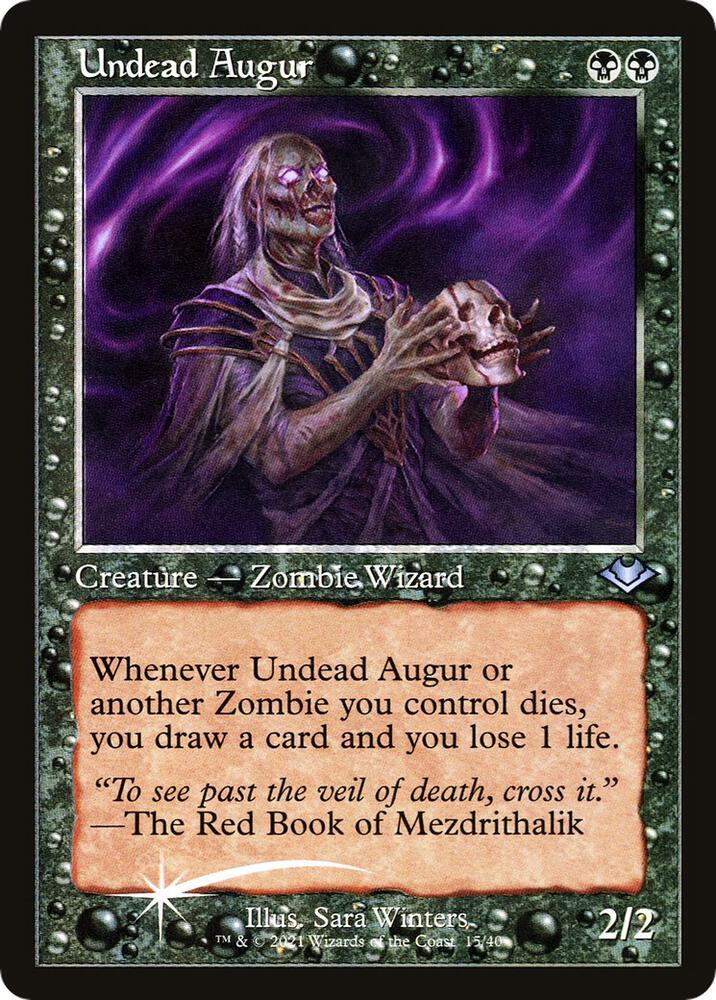 Undead Augur (Retro Frame) (15) [Modern Horizons]