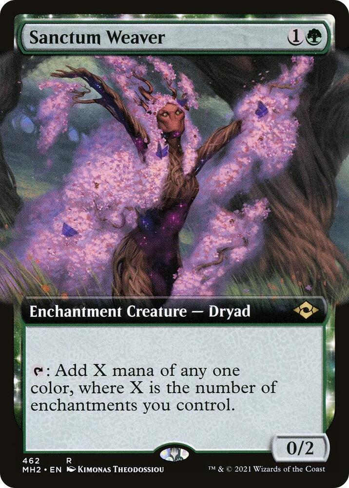 Sanctum Weaver (Extended Art) (462) [Modern Horizons 2] [Extended Art]