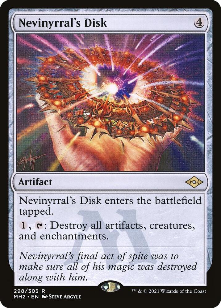 Nevinyrral's Disk (298) [Modern Horizons 2]