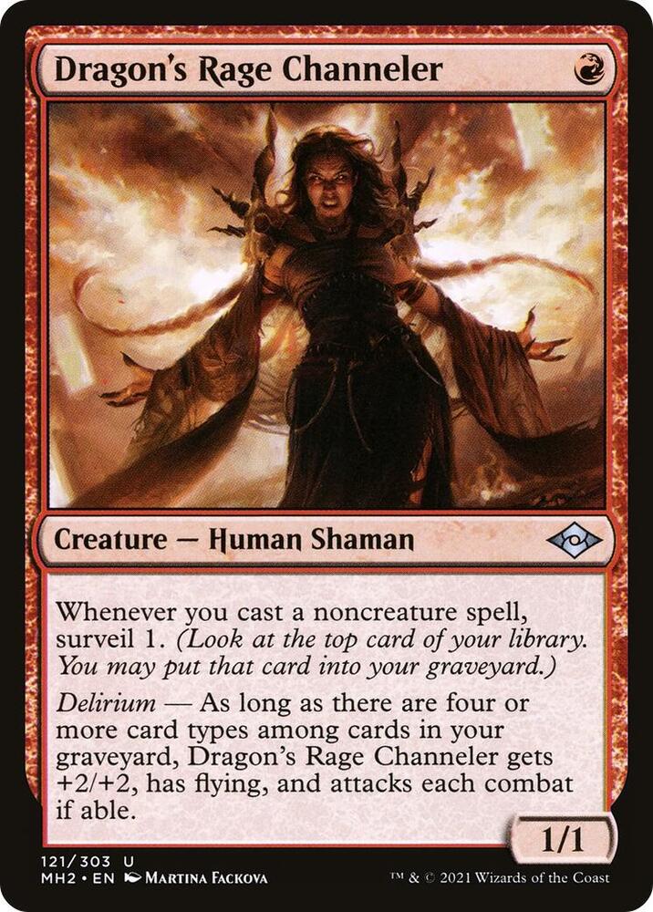 Dragon's Rage Channeler (121) [Modern Horizons 2]