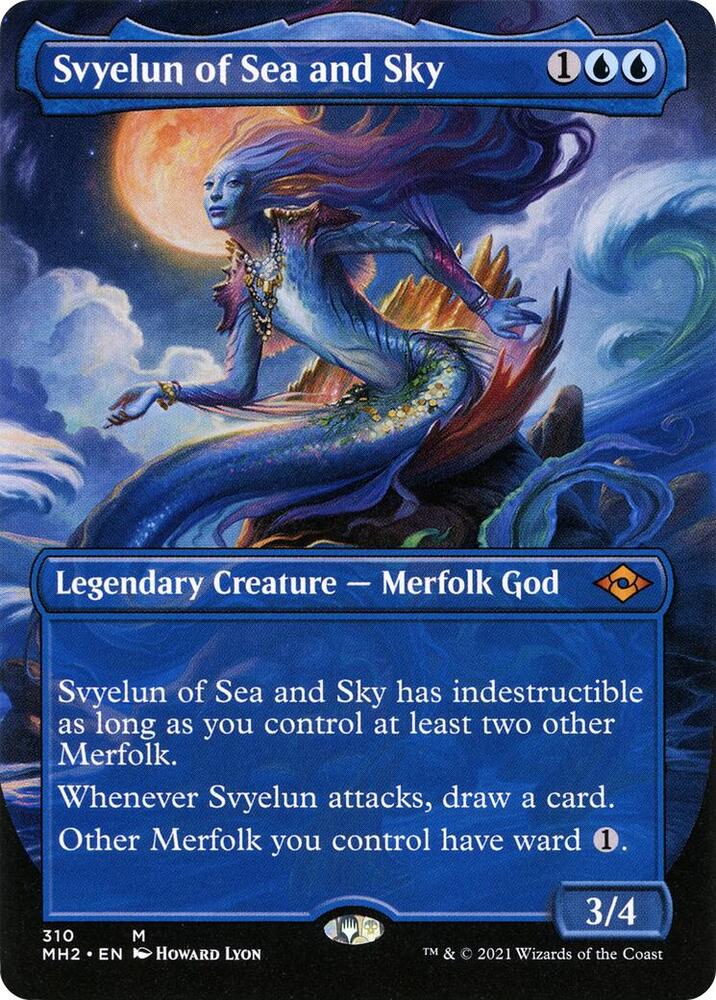Svyelun of Sea and Sky (Borderless) (310) [Modern Horizons 2] [Borderless]