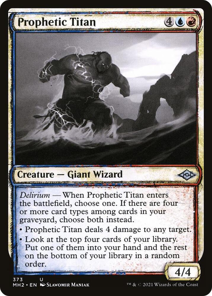 Prophetic Titan (Showcase) (373) [Modern Horizons 2] [Showcase]