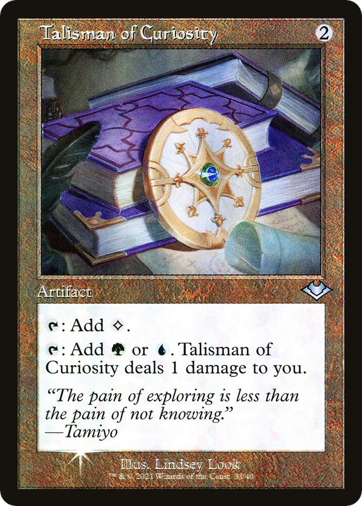 Talisman of Curiosity (Retro Frame) (35) [Modern Horizons]