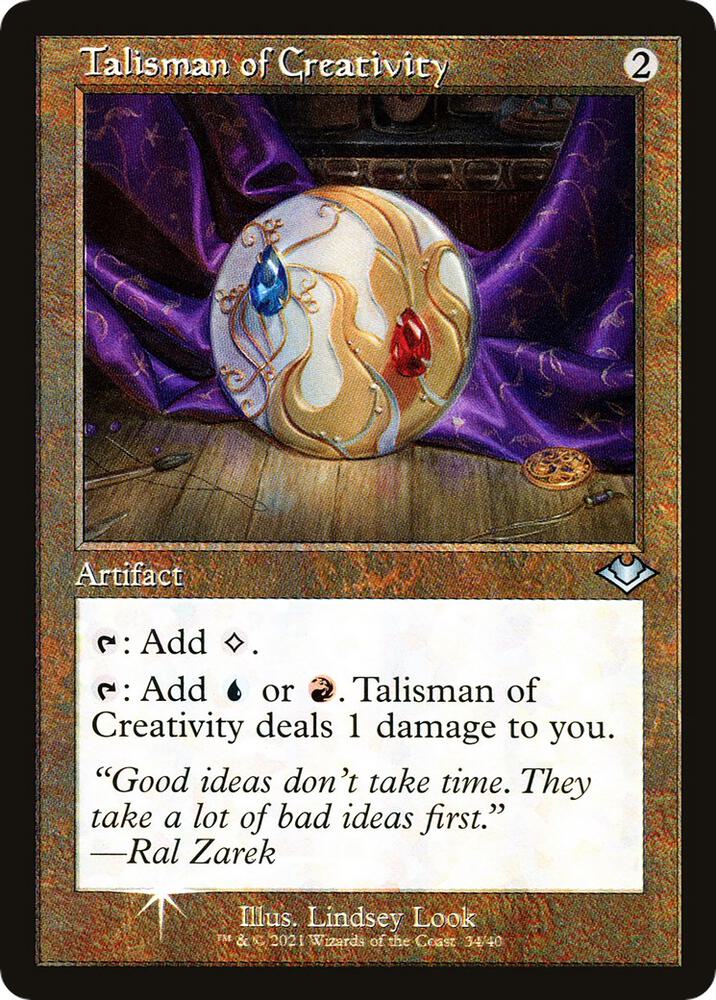 Talisman of Creativity (Retro Frame) (34) [Modern Horizons]