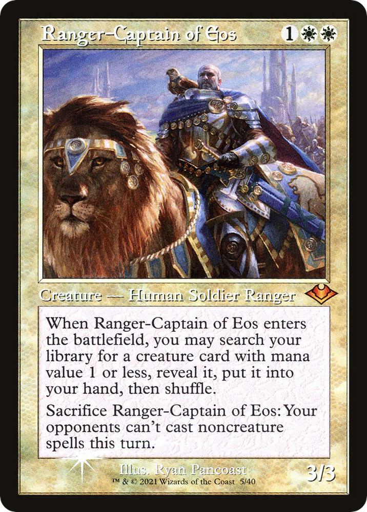Ranger-Captain of Eos (Retro Frame) (5) [Modern Horizons]