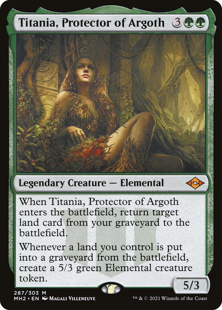 Titania, Protector of Argoth (287) [Modern Horizons 2]