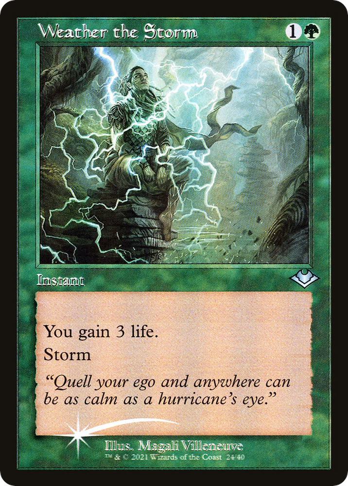 Weather the Storm (Retro Frame) (24) [Modern Horizons]