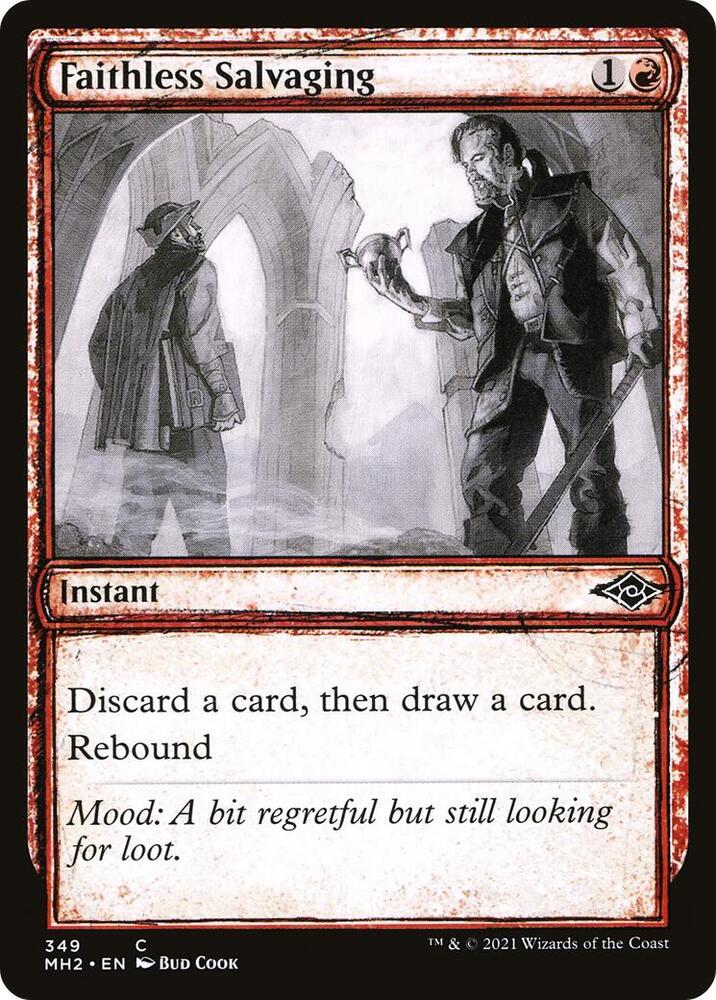 Faithless Salvaging (Showcase) (349) [Modern Horizons 2] [Showcase]