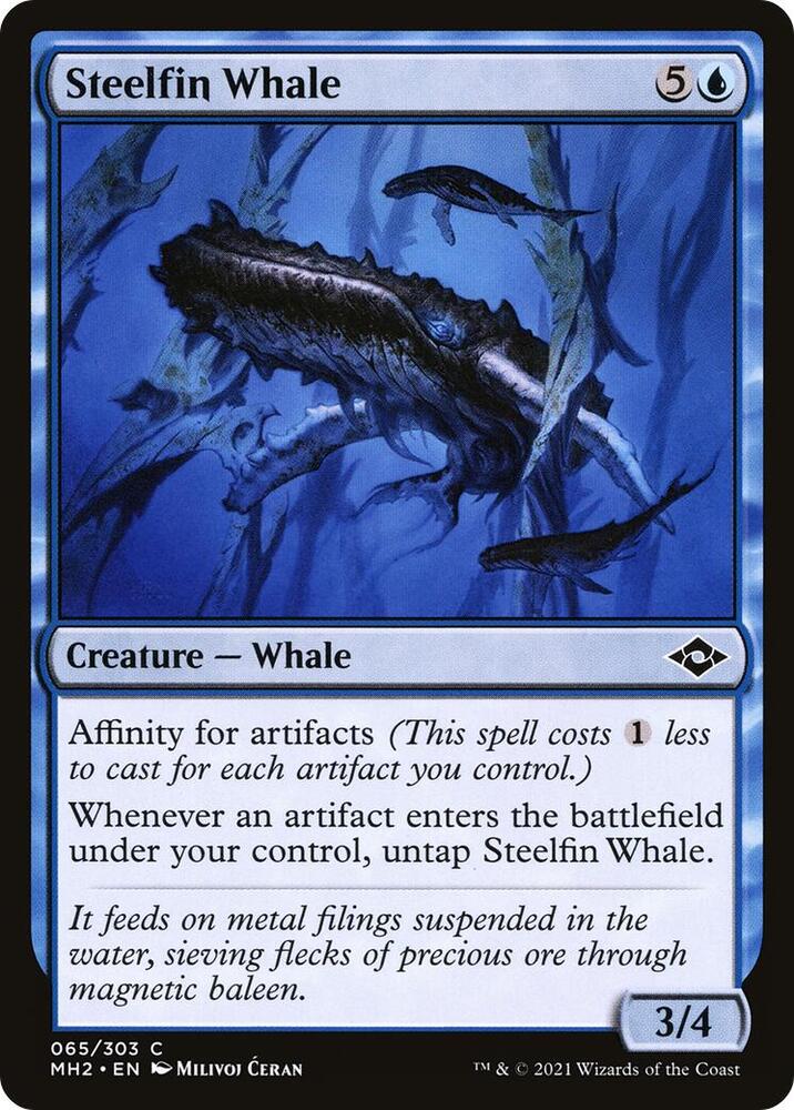Steelfin Whale (65) [Modern Horizons 2]