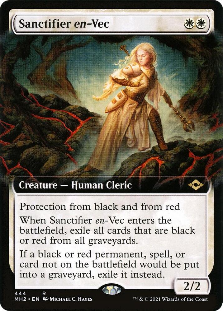 Sanctifier en-Vec (Extended Art) (444) [Modern Horizons 2] [Extended Art]