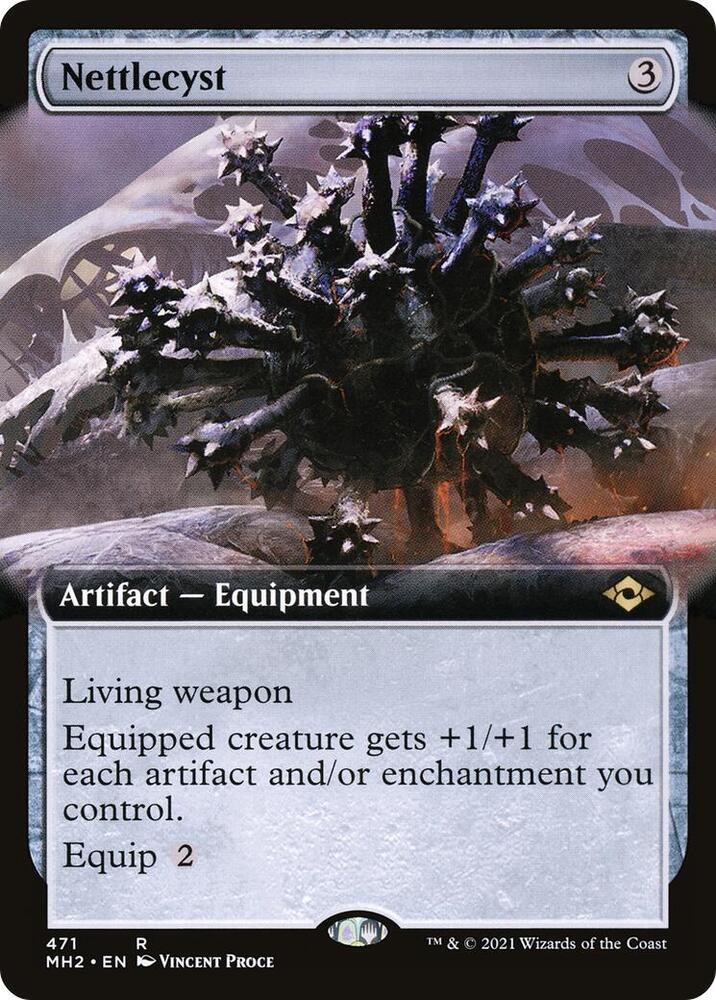 Nettlecyst (Extended Art) (471) [Modern Horizons 2] [Extended Art]