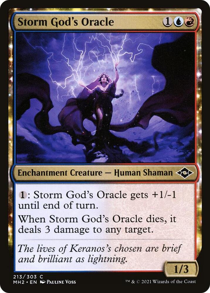 Storm God's Oracle (213) [Modern Horizons 2]